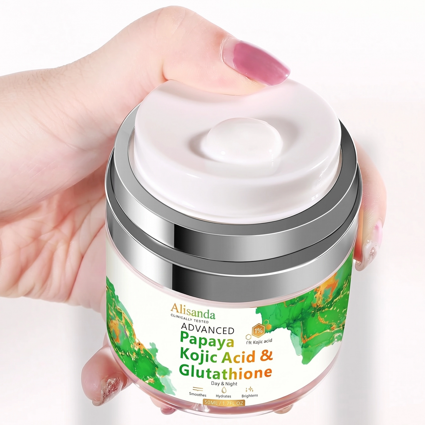 Papaya & Kojic Acid Daily Moisturizer: Brightens, Hydrates & Fades Scars