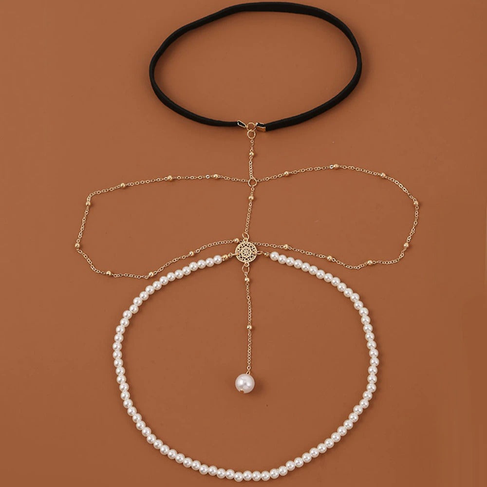 Pearl Empress Leg Chain