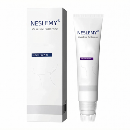 Collagen Neck Firming Cream with 5-Roller Massager | Anti-Aging & Hydrating Neck Care