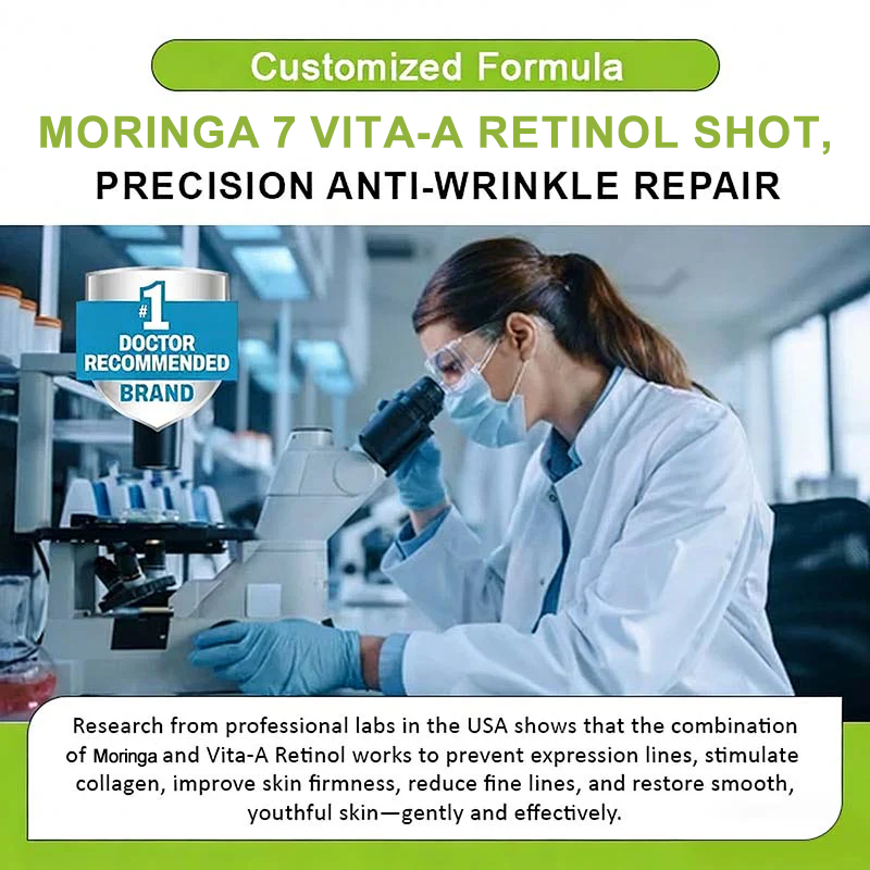 👨‍⚕️Made and shipped from the USA 💫LOVILDS® moringa & Vita-A Retinol Shot Wrinkle-Lift Tightening cream -Last Day Promotion 70% OFF