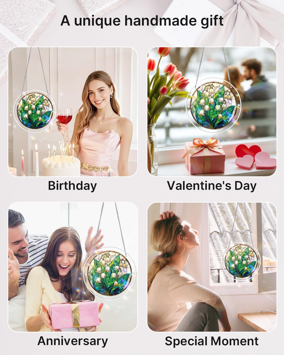 🔥Mother’s Day 49% OFF - DIY Acrylic Jigsaw Puzzle Suncatcher