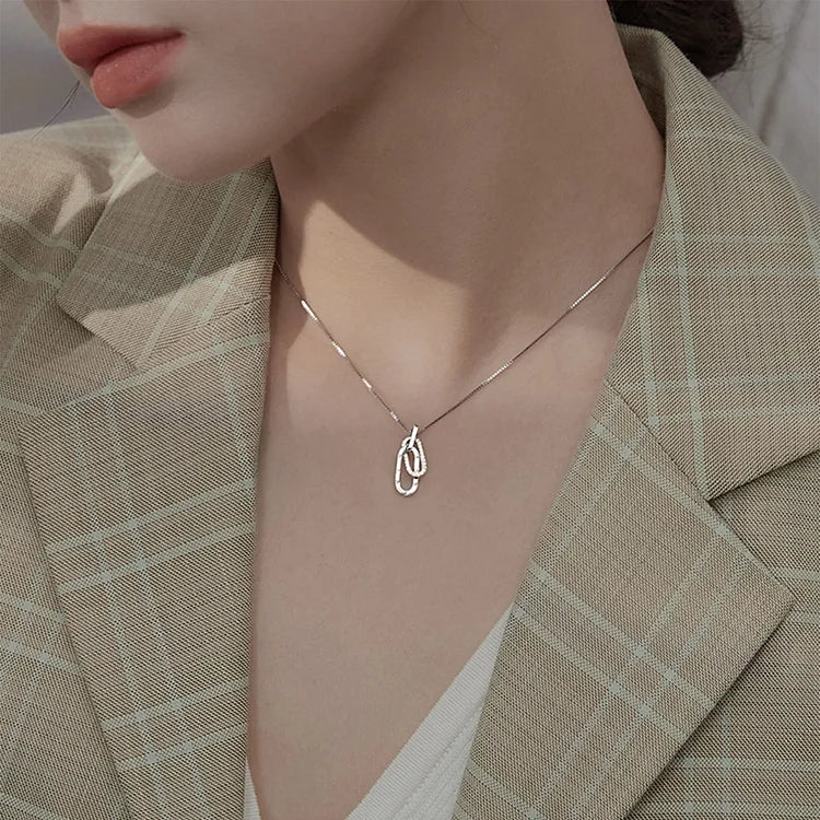 [Save 35%⚡️] - For Unbiological Daughter - S925 Circle Necklace