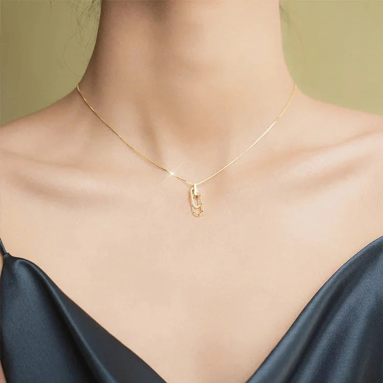 [Save 35%⚡️] - For Unbiological Daughter - S925 Circle Necklace