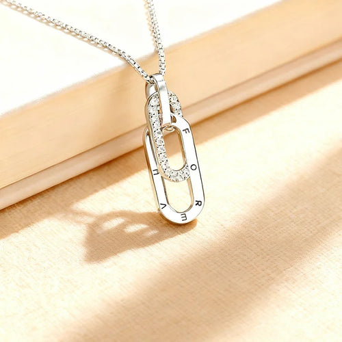 [Save 35%⚡️] - For Unbiological Daughter - S925 Circle Necklace