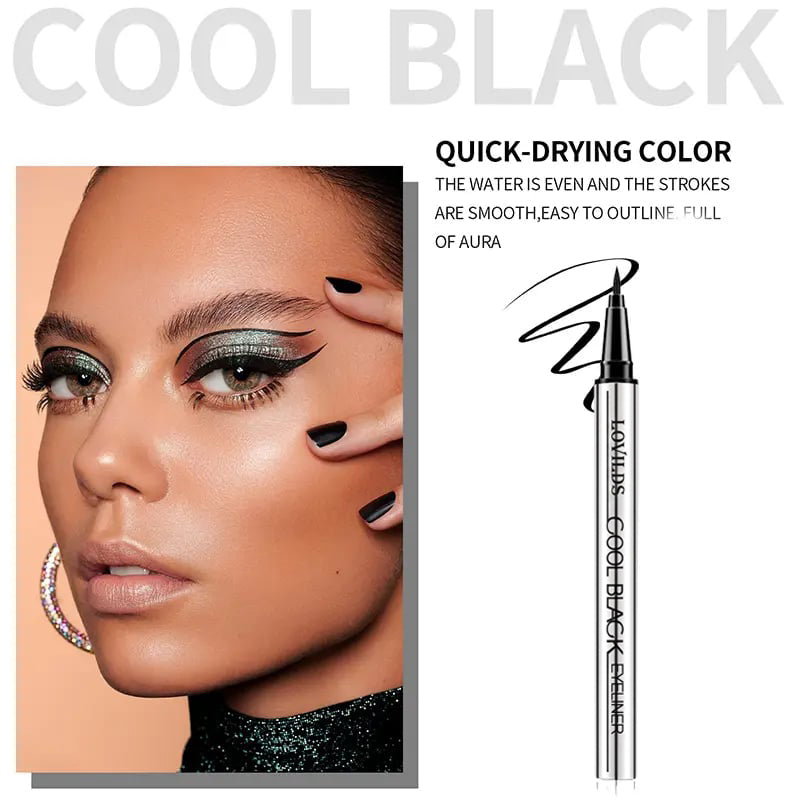 Long‑Lasting Waterproof Eyeliner – Vegan, 24H Smooth & Lightweight