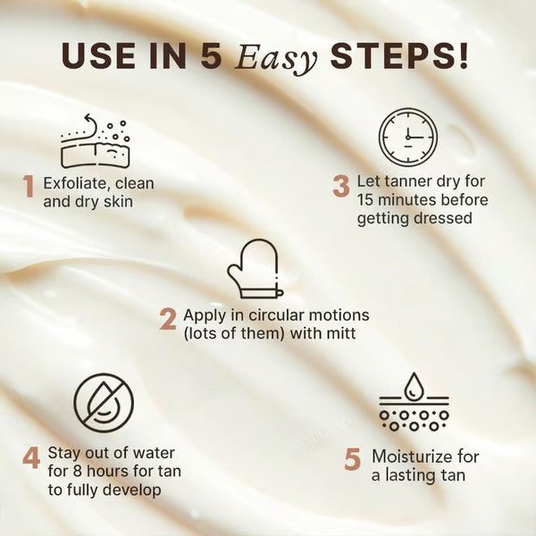 Plant-Based Self Tanner That Delivers a Stunning, Streak-Free Glow!