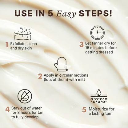 Plant-Based Self Tanner That Delivers a Stunning, Streak-Free Glow!