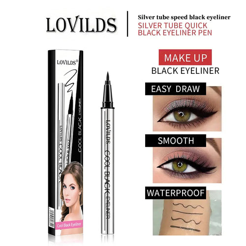 Long‑Lasting Waterproof Eyeliner – Vegan, 24H Smooth & Lightweight