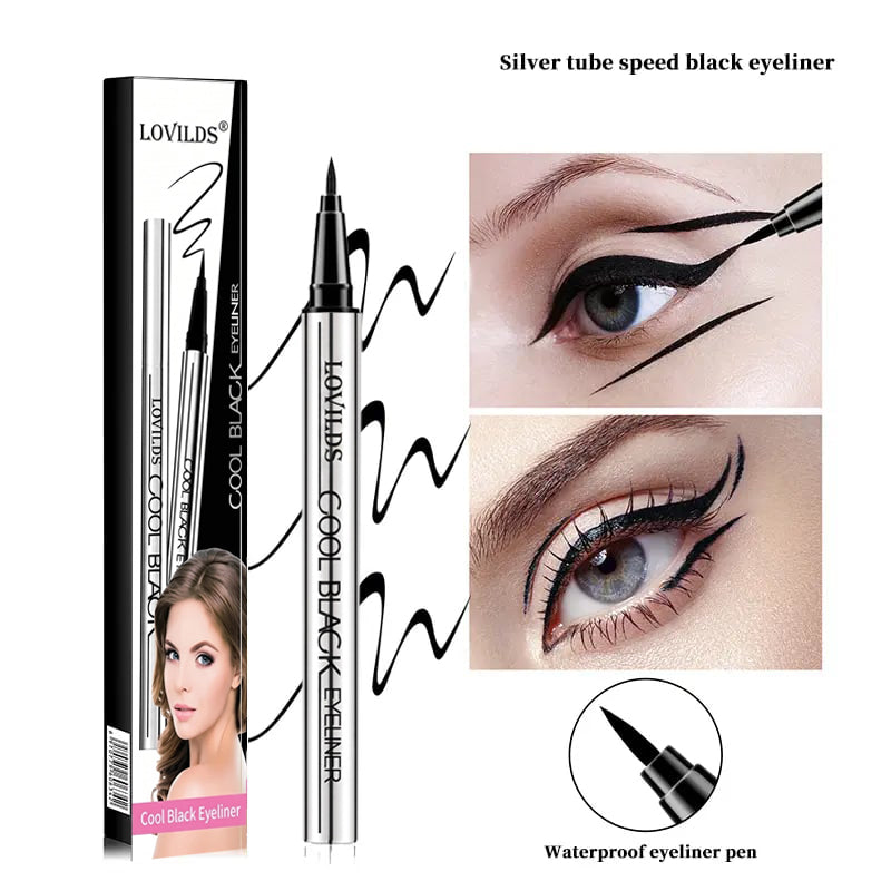 Long‑Lasting Waterproof Eyeliner – Vegan, 24H Smooth & Lightweight
