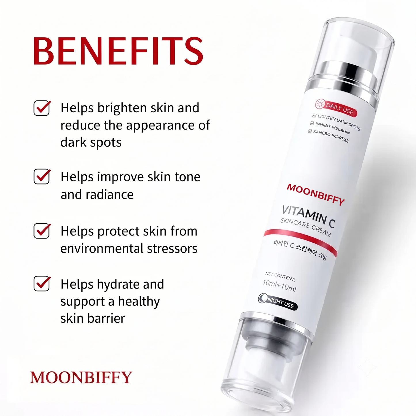 Niacinamide Brightening Serum – Glow & Repair Day/Night Care