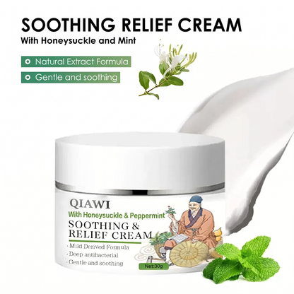 🌿Herbal Soothing Cream – Gentle Daily Moisturizer for Sensitive & Irritated Skin