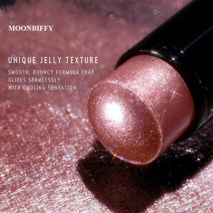 Gel Eyeshadow Stick -  Jelly Eyeshadow Stick for Versatile Looks and Easy Application
