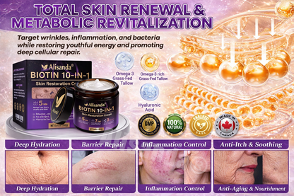 The second item is discounted by 50%✨Alisanda® Biotin 10-in-1 Skin Restoration Cream 🔥