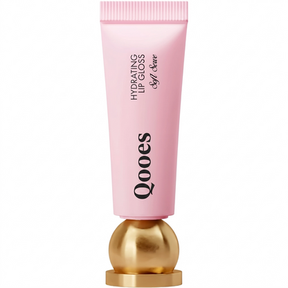 Hydrating Lip Gloss - High Shine & Tinted, Infused with Hyaluronic Acid, Jojoba Oil & Shea Butter
