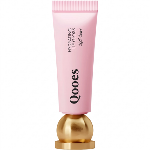 Hydrating Lip Gloss - High Shine & Tinted, Infused with Hyaluronic Acid, Jojoba Oil & Shea Butter
