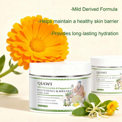 🌿Herbal Soothing Cream – Gentle Daily Moisturizer for Sensitive & Irritated Skin
