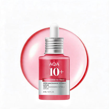 AQA Niacinamide 10 + TXA 4 Serum, All-in-One Daily Facial Serum for Glass Skin, Korean Skincare