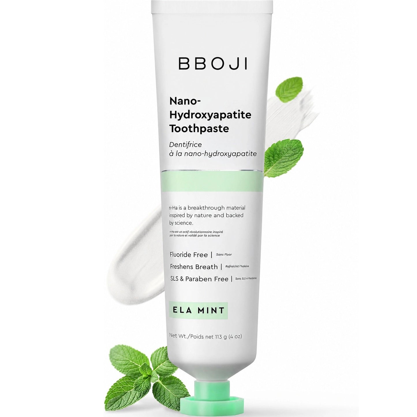 Hydroxyapatite Toothpaste, Fluoride Free Toothpaste, Appropriate for Sensitive Teeth