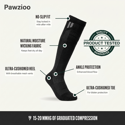Alpaca compression Socks:  Reduces swelling, no marks, all-day comfort, slides on in seconds