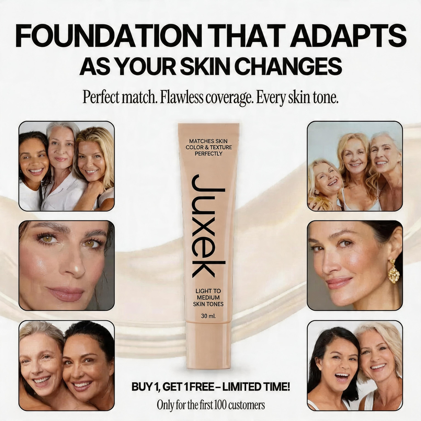 juxek - Color Changing Foundation