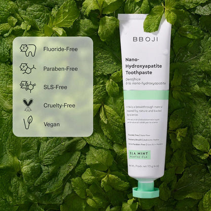 Hydroxyapatite Toothpaste, Fluoride Free Toothpaste, Appropriate for Sensitive Teeth