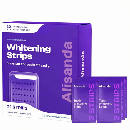 Alisanda Purple Teeth Whitening Strips