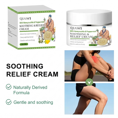 🌿Herbal Soothing Cream – Gentle Daily Moisturizer for Sensitive & Irritated Skin
