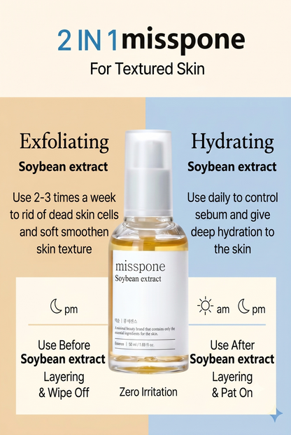 Korean Fermented Bean Essence – Reveal Smoother, Brighter Looking Skin