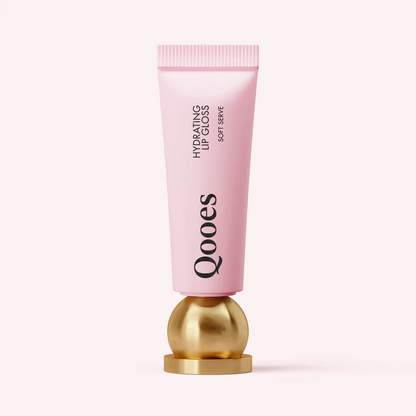 Hydrating Lip Gloss - High Shine & Tinted, Infused with Hyaluronic Acid, Jojoba Oil & Shea Butter