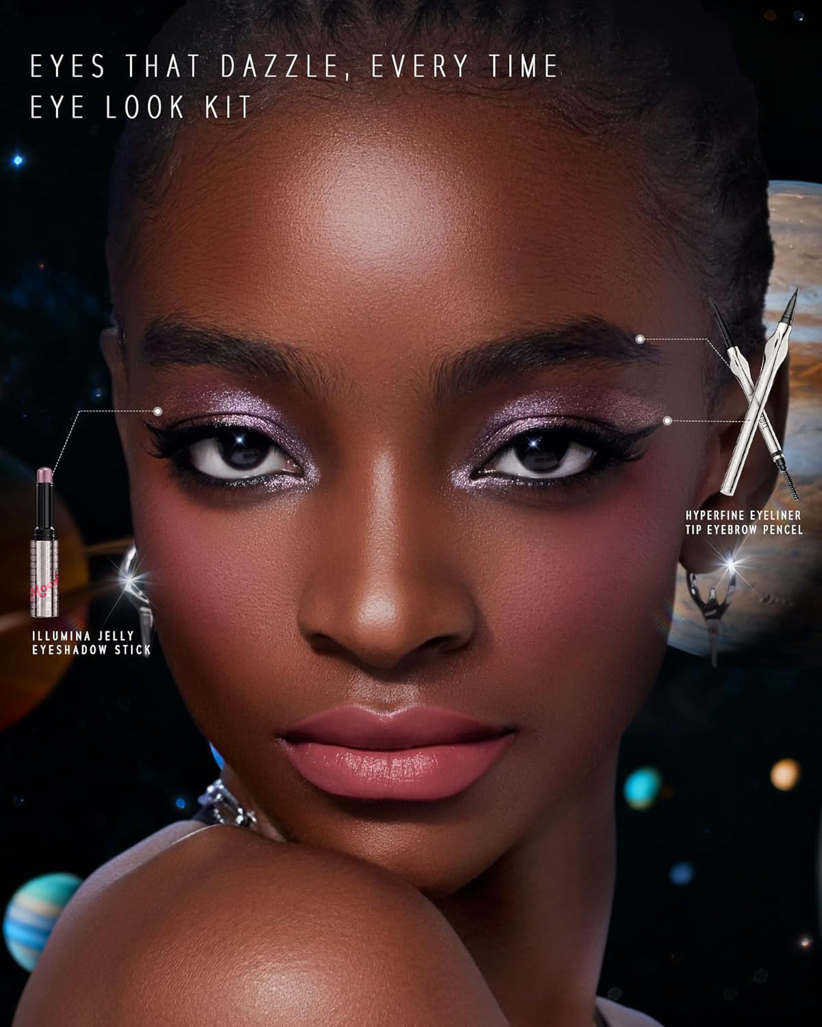 Gel Eyeshadow Stick -  Jelly Eyeshadow Stick for Versatile Looks and Easy Application