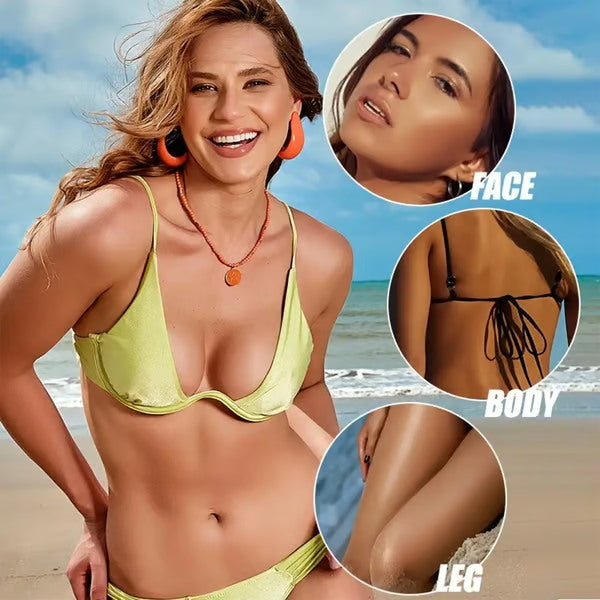 Plant-Based Self Tanner That Delivers a Stunning, Streak-Free Glow!