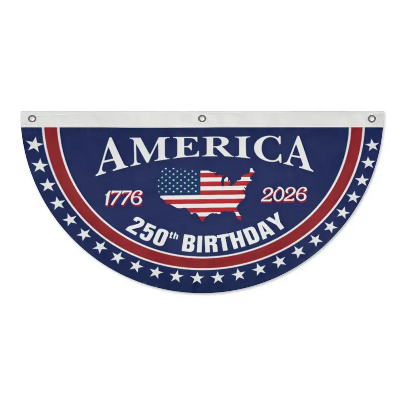 America 250th Anniversary Patriotic Porch Banner (1776–2026) 🇺🇸
