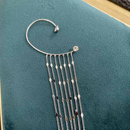 Piercing Free Long Tassel Earring