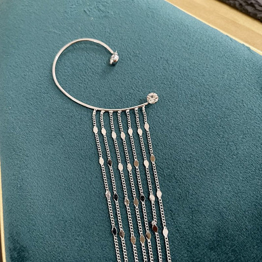 Piercing Free Long Tassel Earring