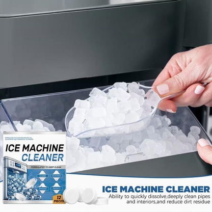 Ice Machine Cleaner & Descaler Tablets – Removes Hard Water Scale, Mineral Buildup & Odor