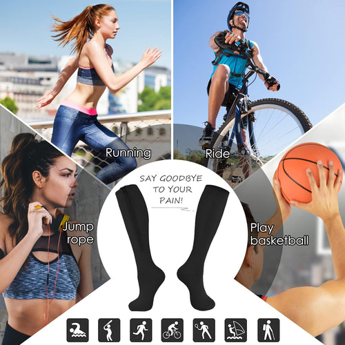 🏃‍♂️ Sports Zipper Socks – Comfort, Support & Easy On/Off
