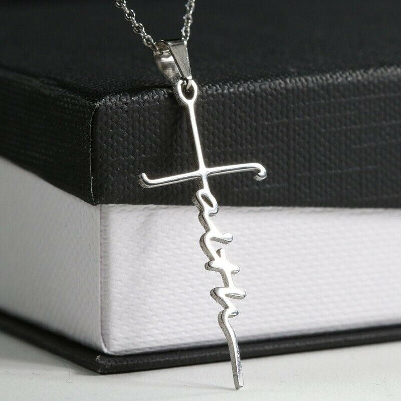 Faith Cross Necklace