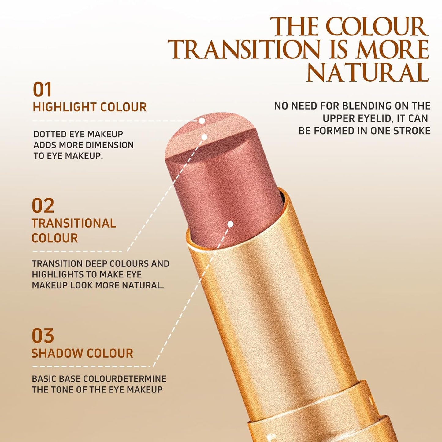Cougex 3-in-1 Eyeshadow Stick