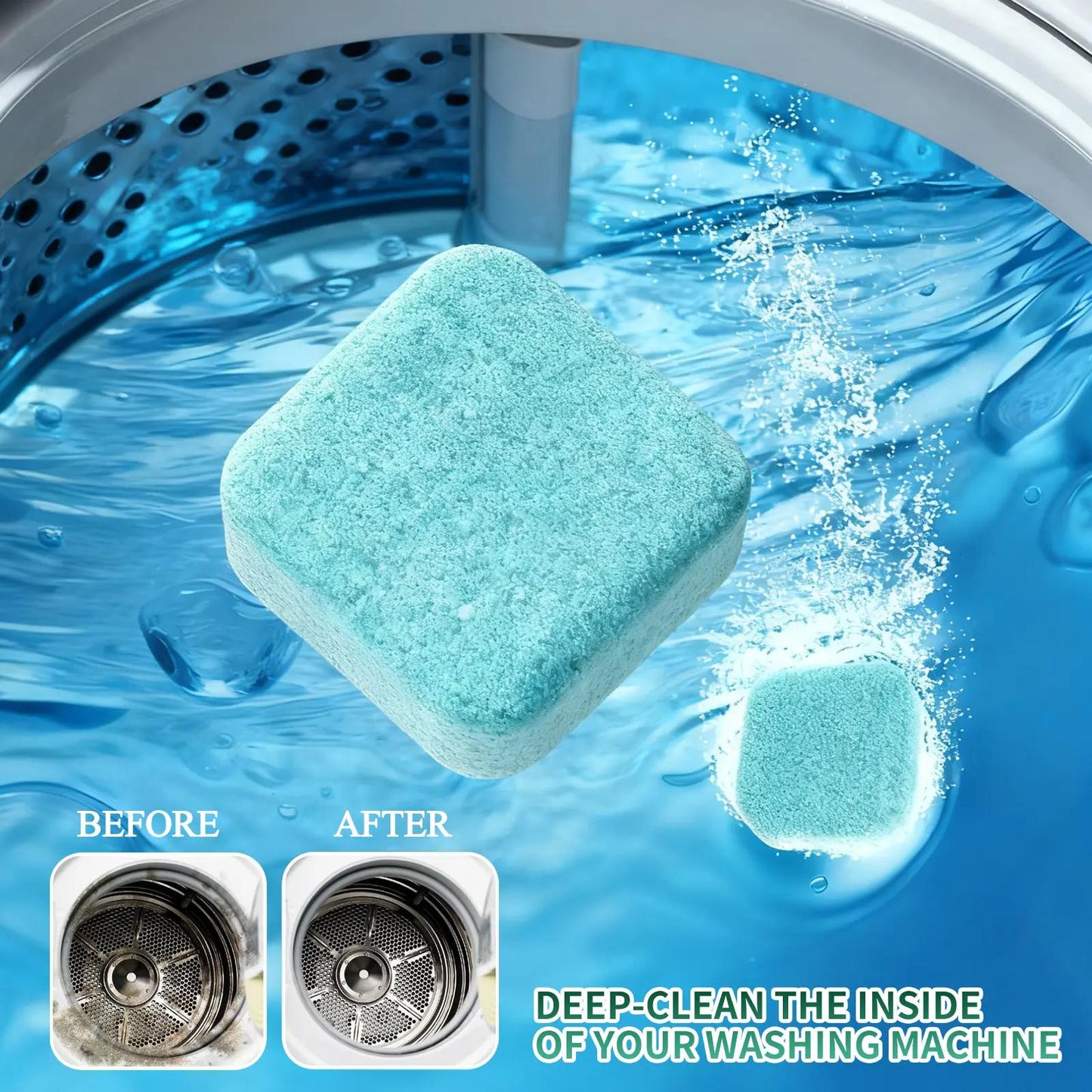 Deep Clean Your Washer. Remove Odors, Grime & Pet Hair Buildup.