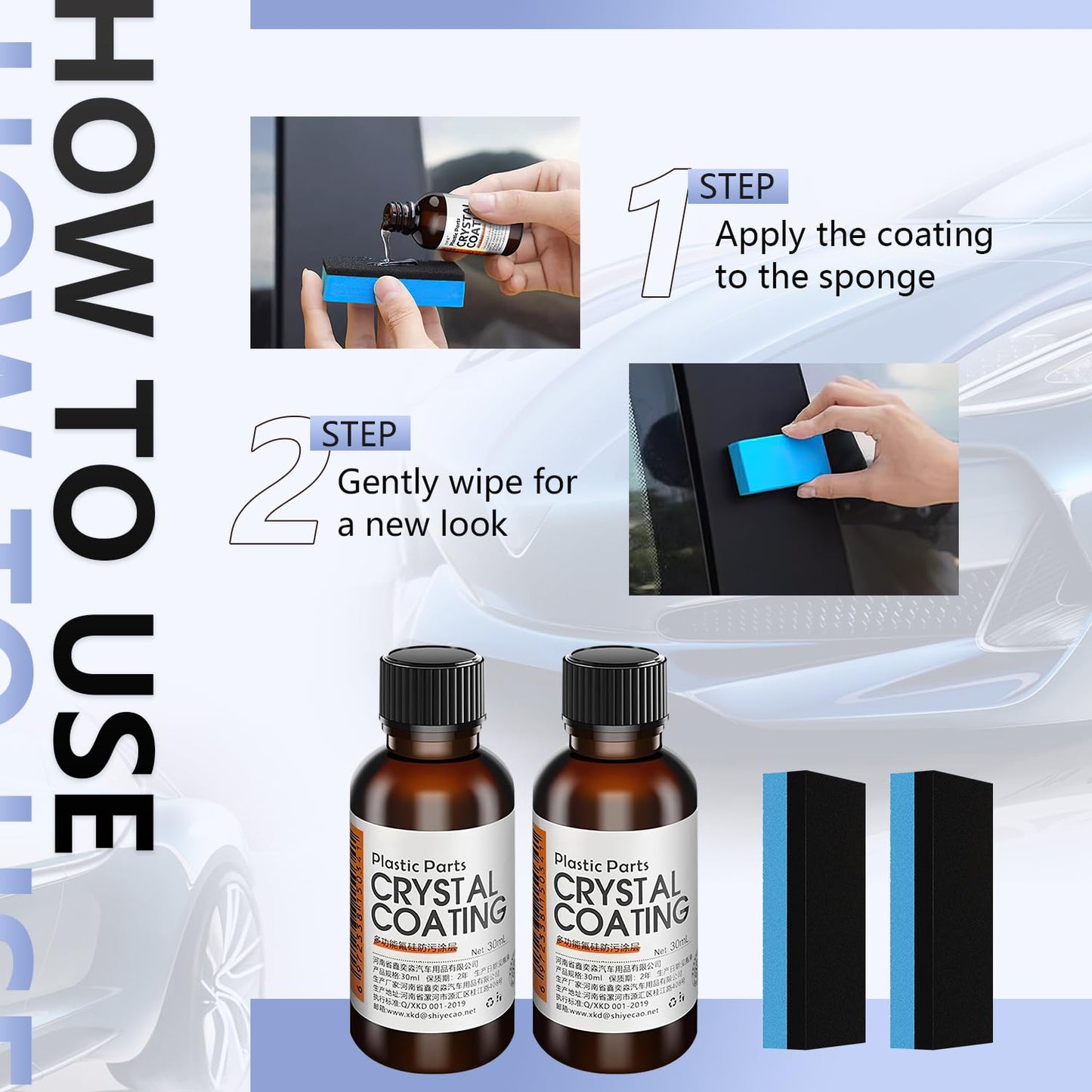 🚗Car Plastic Plating Refurbishing Agent