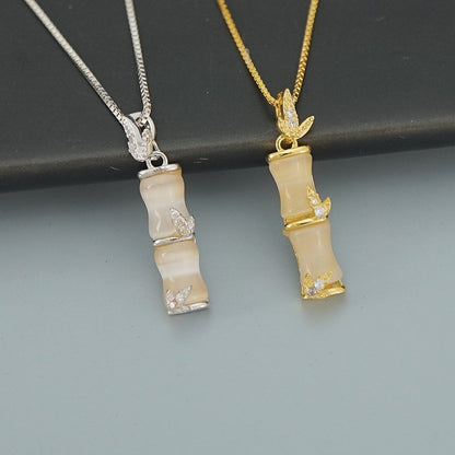 Luxe Bamboo Chain Pendant