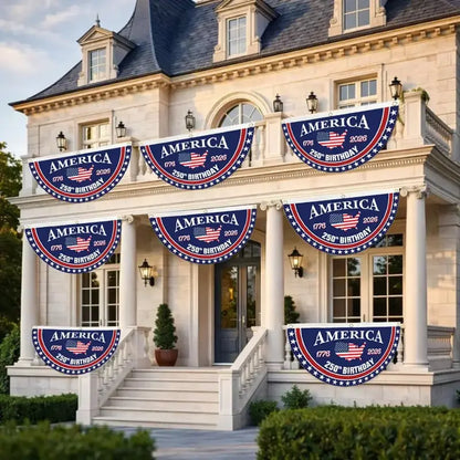 America 250th Anniversary Patriotic Porch Banner (1776–2026) 🇺🇸