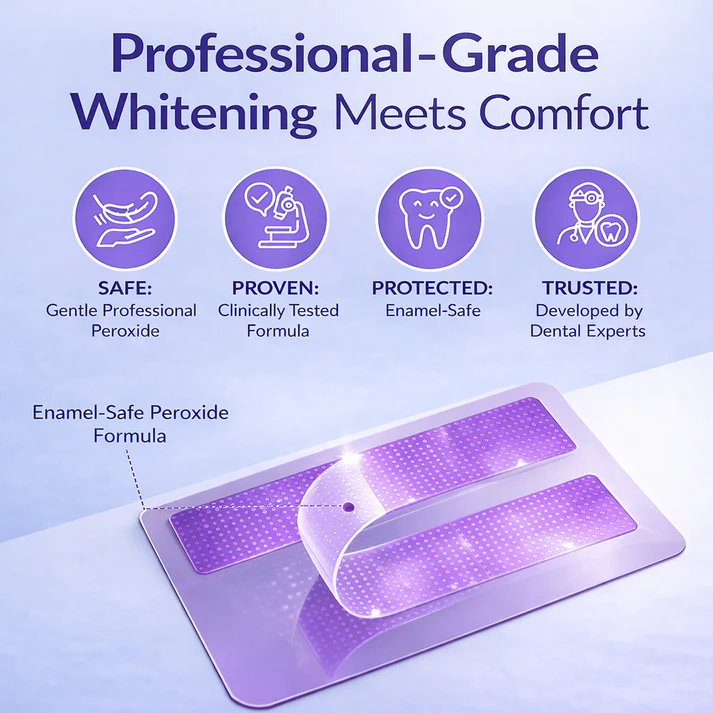 Alisanda Purple Teeth Whitening Strips