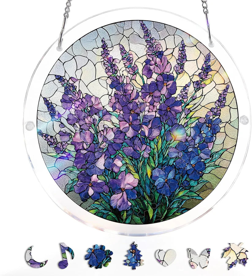🔥Mother’s Day 49% OFF - DIY Acrylic Jigsaw Puzzle Suncatcher