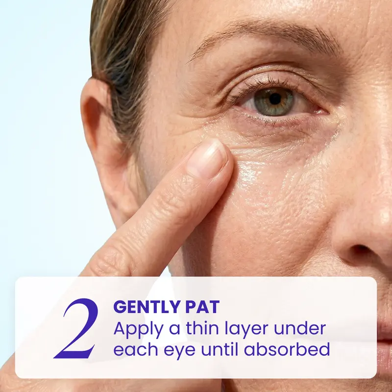 Lift, Smooth & Brighten Your Eyes in 60 Seconds — Reduce Bags, Wrinkles & Dark Circles Instantly