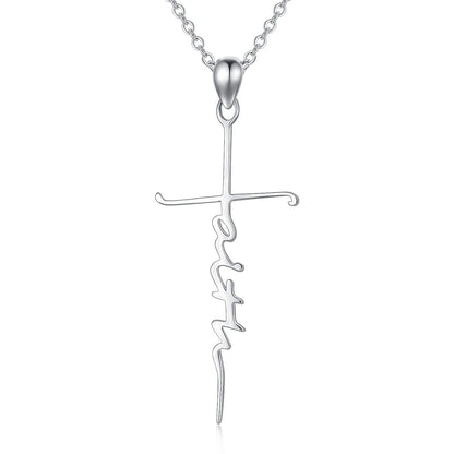 Faith Cross Necklace