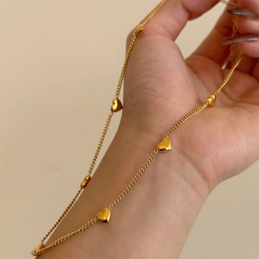 Kylie Heart Pendant Necklace