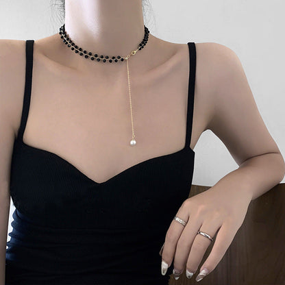 Regalia Pearl Chain Necklace