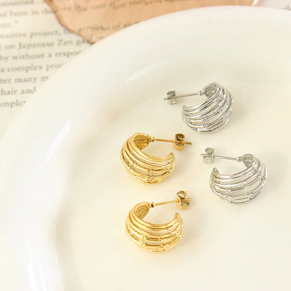 Helios Enclave Golden Earrings