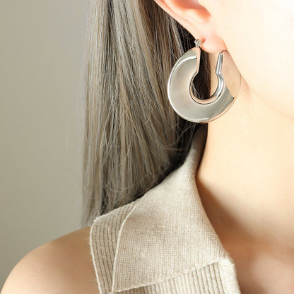 Sol Gold Hoop Earrings